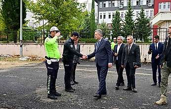 Adıyaman'da okul güvenliği için polis denetimi