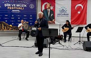 Adıyaman'da uluslararası şiir ve müzik festivali düzenlendi