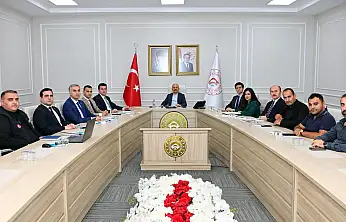 Adıyaman'da vali yardımcıları toplantısı gerçekleştirildi