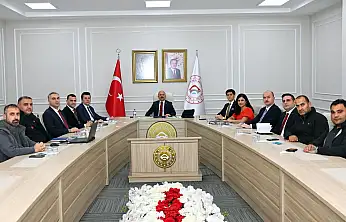 Adıyaman'da vali yardımcıları değerlendirme toplantısı düzenlendi