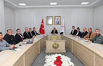 Adıyaman'da Vali Yardımcıları değerlendirme toplantısı yapıldı