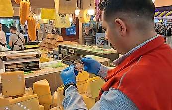 Adıyaman'da yöresel lezzetler fuarında gıda denetimi yapıldı