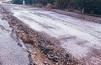 Adıyaman Gölbaşı'nda Sel Felaketi! Karayolunda Hasar Oluştu
