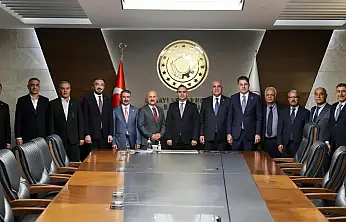 Adıyaman heyeti Bakan Kacır'la bir araya geldi