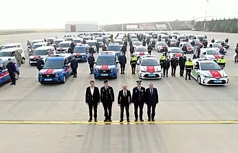 Adıyaman'ın Huzuruna Güç Katacak 116 adet yeni araç hizmete başladı