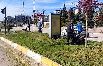 Adıyaman'ın Yeşil Alanlarında Kış Hazırlığı Başladı