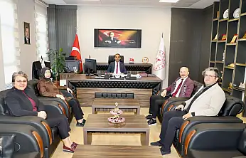 Adıyaman Üniversitesi heyetinden Sağlık Müdürü Şirik'e ziyaret