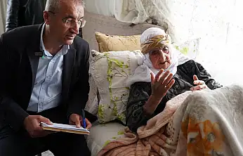 Adıyamanlı Hanım Orman, 105 yaşında AK Parti'ye üye oldu