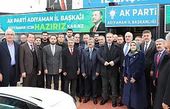 AK Parti Genel Başkan Yardımcısı Şen'den AK Parti İl Başkanlığına ziyaret