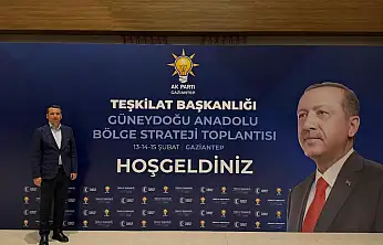 AK Parti Güneydoğu Anadolu Bölge Strateji Toplantısı başladı