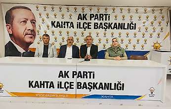 AK Parti Kâhta İlçe Başkanlığı yönetim kurulu toplantısı gerçekleştirildi