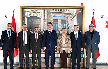 Alkayış ve Komisyon üyelerinden Bolu Valiliğine ziyaret