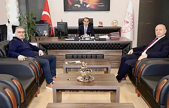 Aslan ve Yelken'den İl Müdürü Şirik'e ziyaret