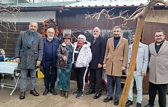 ATSO Heyeti Kale Sanat Sokağındaki etkinliğe katıldı