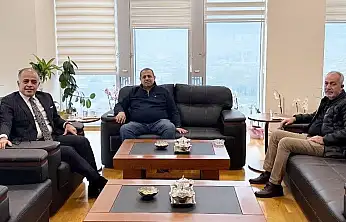 ATSO Meclis Üyesi Bereket'ten Başkan Bilen'e ziyaret