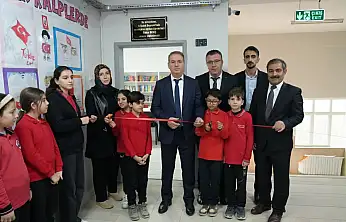 Bahar Behiş Kütüphanesinin açılışı gerçekleştirildi