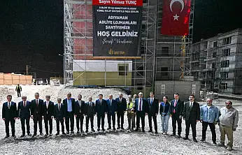 Bakan Tunç adalet konutlarında incelemelerde bulundu