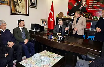 Bakan Yardımcısı Aydın'dan Başkan Çatan'a ziyaret