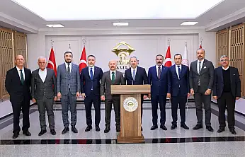 Bakan Yardımcısı Gürcan'dan Adıyaman Valiliğine ziyaret