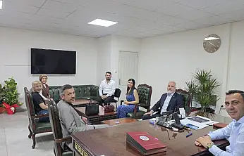 Baro Başkanı Doğan'dan Kaymakam Algın'a ziyaret