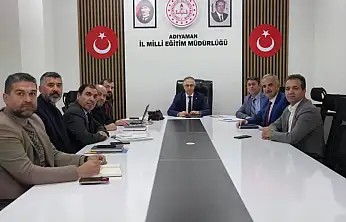 Başkan Altun İl Müdürü Tosun ve Şube Müdürleriyle bir araya geldi