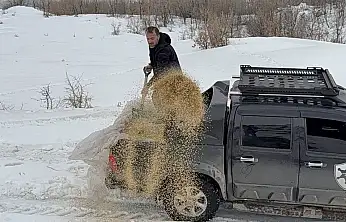Başkan Aslan'dan kış gününde yürekleri ısıtan hareket
