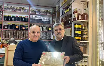 Başkan Çadır Şire Pazarı esnafını ziyaret etti