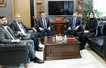 Başkan Çadır ve beraberindeki heyetten Bakan Yardımcısı Aydın'a ziyaret