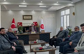 Başkan Çil'den Gerger ilçe müftülüğüne ziyaret