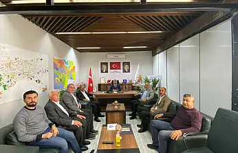 Başkan Duranay'dan Başkan Çadır'a ziyaret