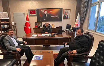 Başkan Ertürk'ten Ergezen'e ziyaret