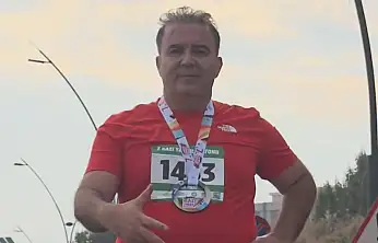 Başkan Fırat Gazi koşusunda Adıyaman'ı temsil etti