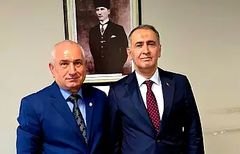 Başkan Mente'den Çuhadar'a ziyaret