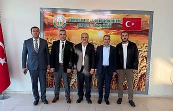 Başkan Olgun'dan Tarım Kredi Kooperatifleri Şanlıurfa Bölge Müdürlüğü'ne ziyaret