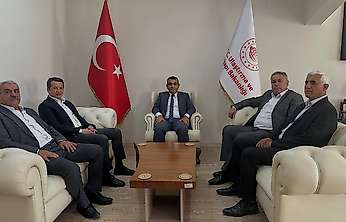 Başkan Olgun'dan Ulaştırma Bakanlığı 7.Bölge Müdürü Çatulay'a ziyaret
