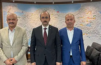 Başkan Olgun DSİ Genel Müdürü Balta ile bir araya geldi