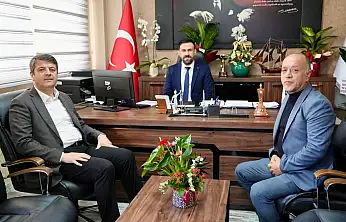 Başkan Tutdere'den Başhekim Yaman'a hayırlı olsun ziyareti