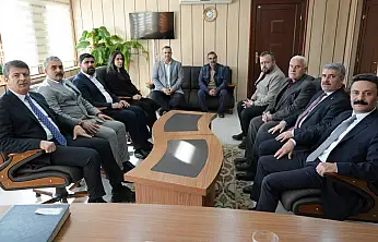 Başkan Tutdere'den Besni Kaymakamlığına ziyaret