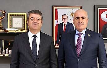 Başkan Tutdere'den Milletvekili Özhan'a ziyaret