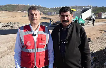 Başkan Tutdere, Esentepe'deki asfalt çalışmalarını inceledi