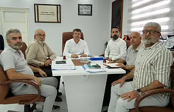 Başkan Tutdere kurmaylarıyla bir araya geldi