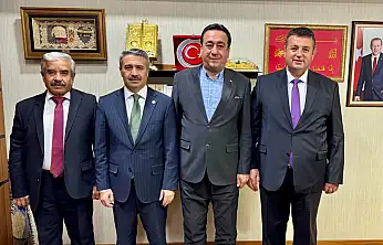 Besni heyetinden Milletvekili Alkayış'a ziyaret