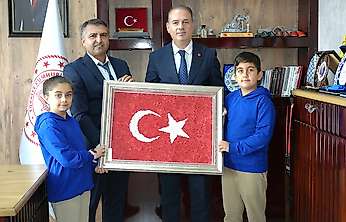 Borsa İstanbul İlkokulu öğrencilerinden anlamlı ziyaret