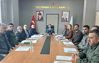 Çelikhan'da Av Koruma komisyonu toplantısı gerçekleştirildi