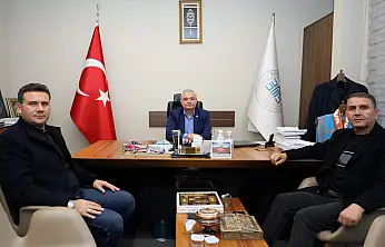 Çiçek ve Başli'dan Mahmut Ergen'e ziyaret