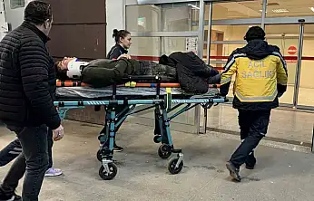 Devrilen motosikletin sürücüsü yaralandı