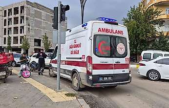 Adıyaman'da Motosiklet Kazası 1 Yaralı