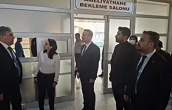 Eğitim Araştırma Hastanesinde ameliyathane bekleme salonu açıldı