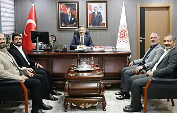 Eğitim Bir-Sen heyetinden Bakan Yardımcısı Aydın'a ziyaret