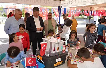 Eğriçay Parkı'nda Cumhuriyet coşkusu